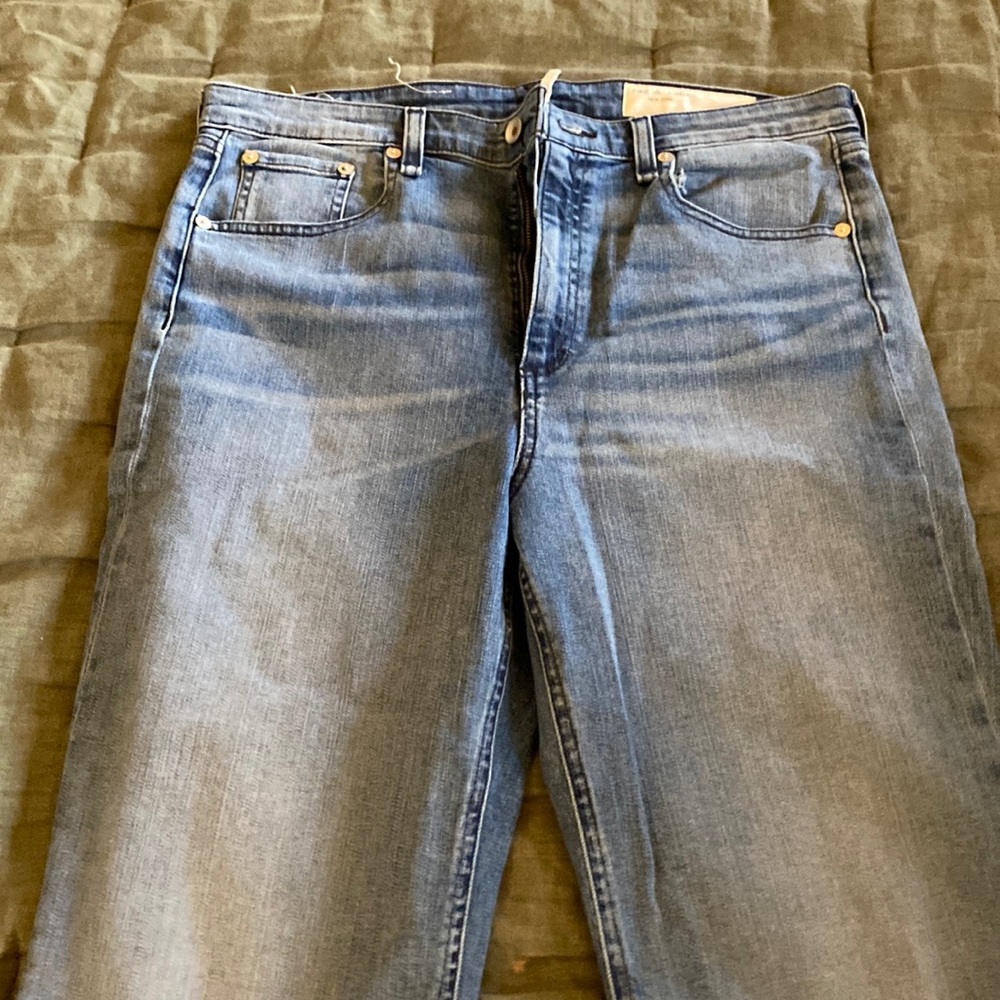 Rag & bone Nina, high rise, ankle flare, jeans